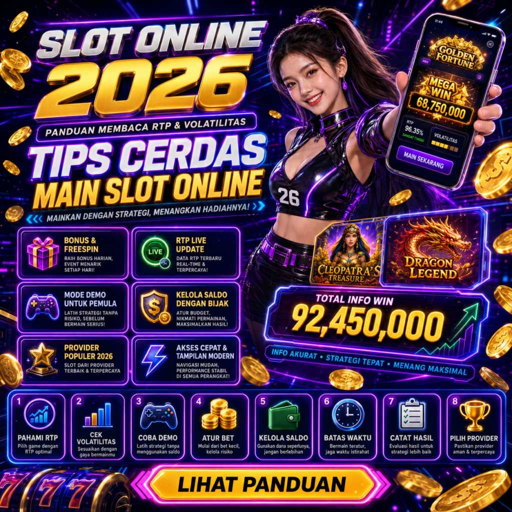 Slot Online 2026: 10 Cara Membaca Volatilitas Game