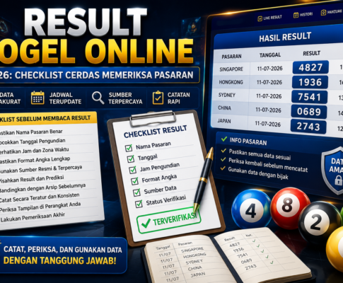 Result Togel Online 2026: 10 Cara Cerdas Memeriksa Data Pasaran