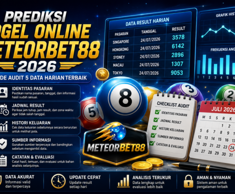 Prediksi Togel Online Meteorbet88 2026: Metode Audit 5 Data Harian