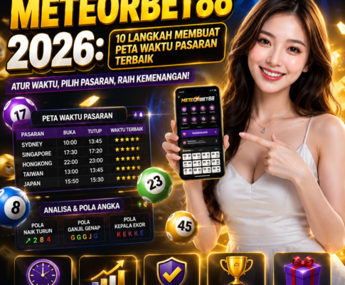 Togel Online Meteorbet88 2026: 10 Langkah Membuat Peta Waktu Pasaran Terbaik