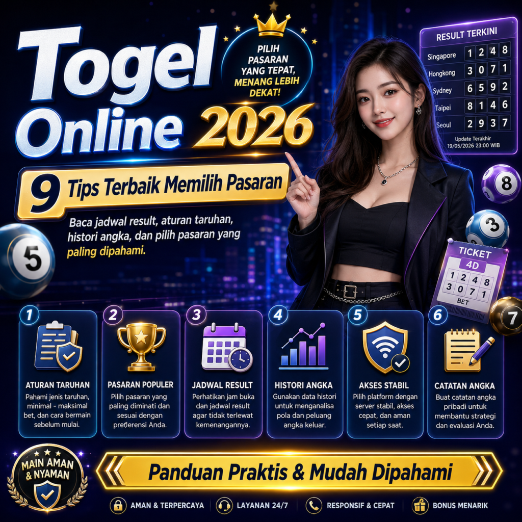 Togel Online 2026: 9 Tips Terbaik Memilih Pasaran Togel Online 2026: 9 Tips Terbaik Memilih Pasaran