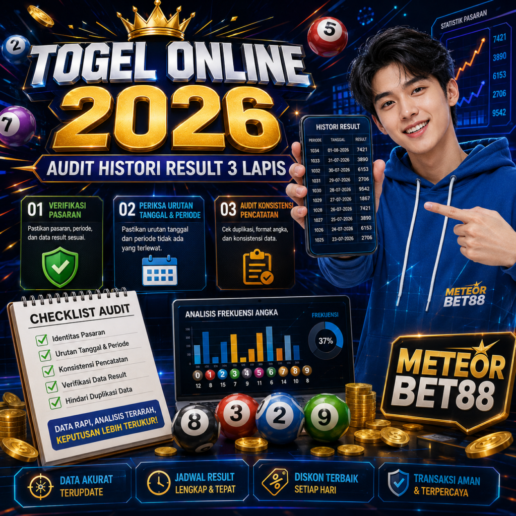 Togel Online 2026: Panduan Audit Histori Result dengan Metode 3 Lapis Togel Online 2026: Panduan Audit Histori Result dengan Metode 3 Lapis