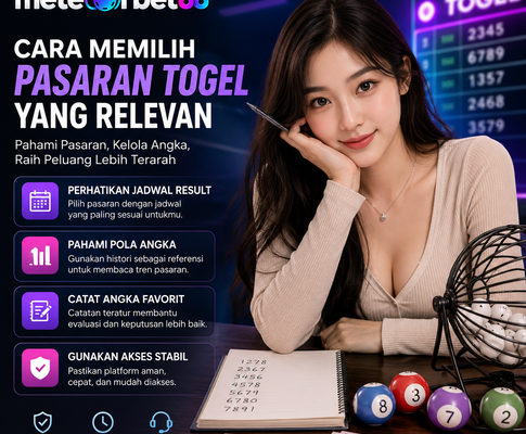 Togel Online Meteorbet88 2026: Metode Seleksi Pasaran Berdasarkan Jadwal, Format, dan Validitas Data